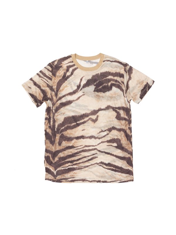 Baserange Tee Shirt in Tiger Print