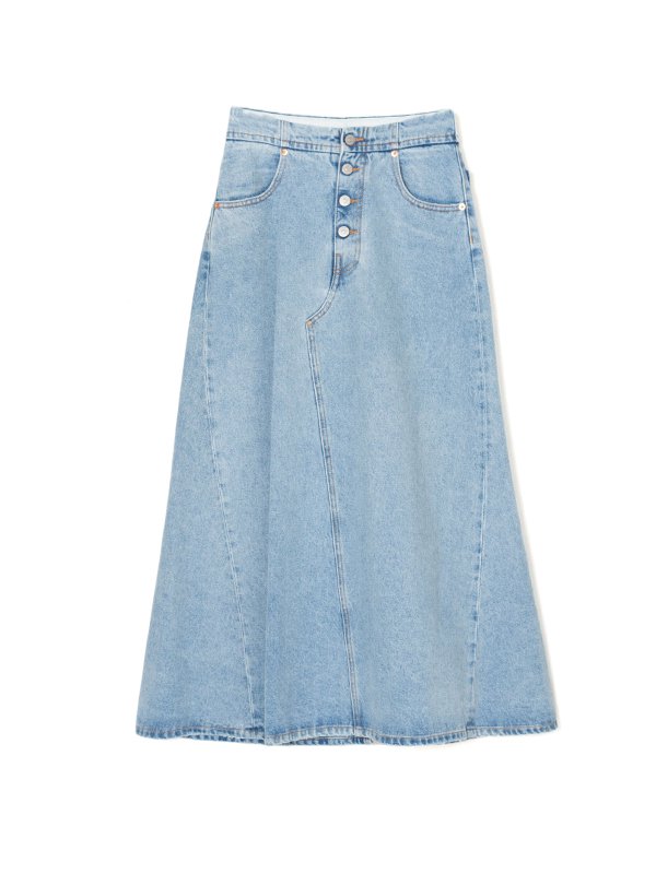 Denim Long Skirt-デニムロングスカート-MM6（エムエムシックス）通販