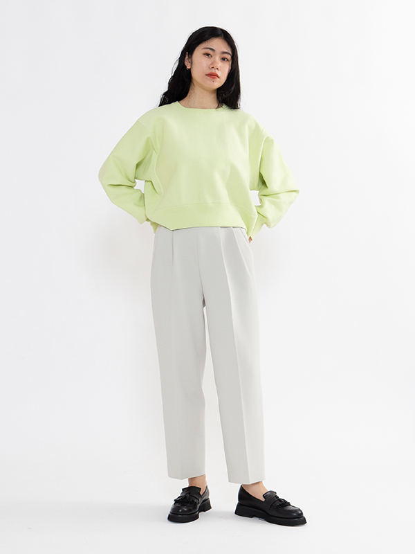 Amunzen high waist tapered pants-アムンゼンハイウェストテーパード