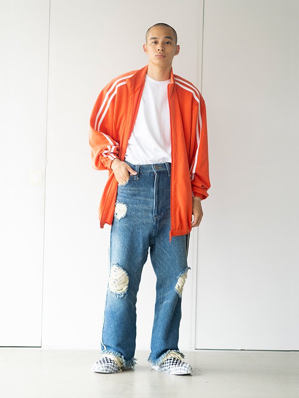 日本産 doublet ダブレット コーディングデニム 19aw - パンツ