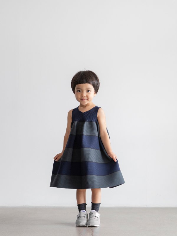 POTTERY KID SLEEVELESS BUST FLARE DRESS-ポッタリーキッズスリーブ