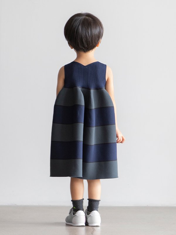 POTTERY KID SLEEVELESS BUST FLARE DRESS-ポッタリーキッズスリーブ