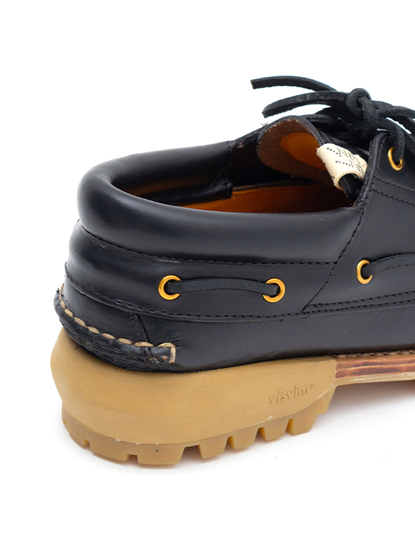 VISVIM 21FW WALLACE DECK-FOLK BLACKビズビム-