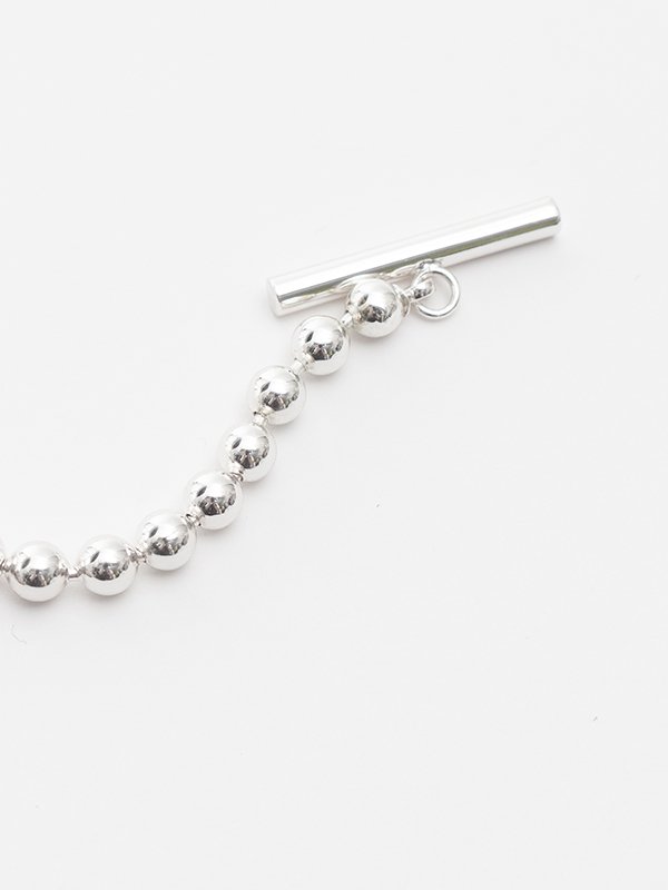 HYKE ハイク BALL CHAIN NECKLACE SMALL-