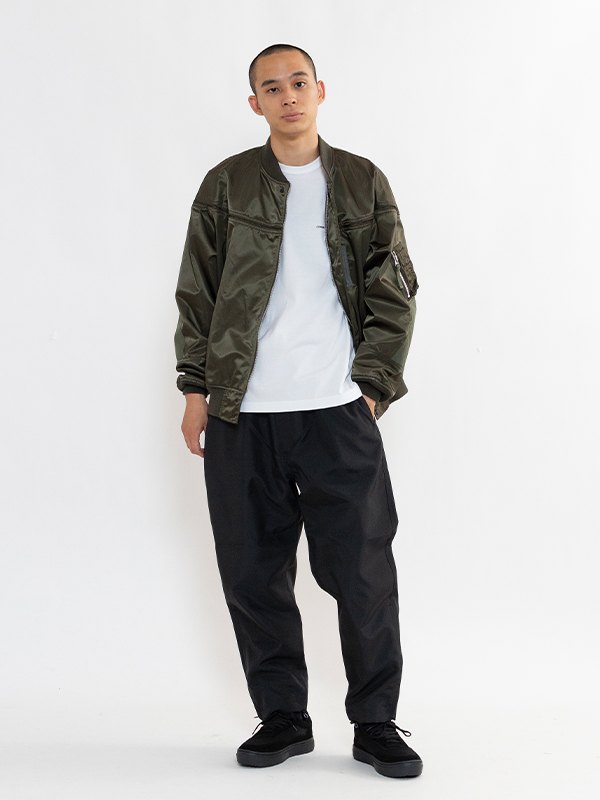 Nylon twill jacket-ナイロンツイルジャケット-COMME des