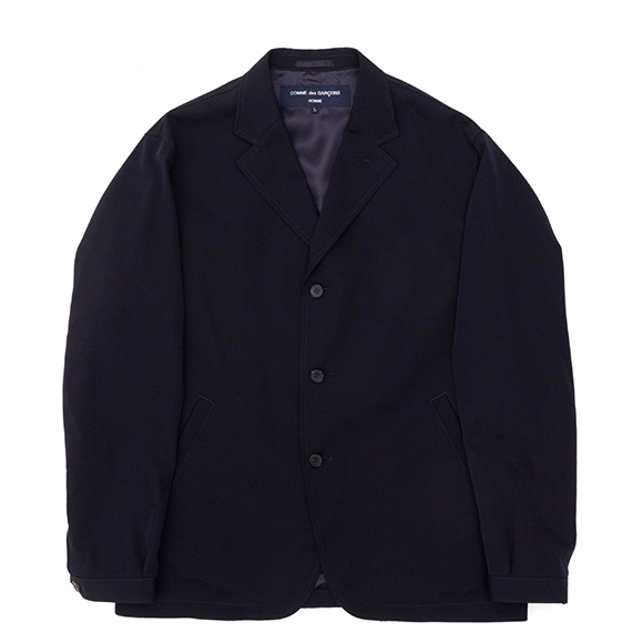 Wool gabardine jacket-ウールギャバジンジャケット-COMME des