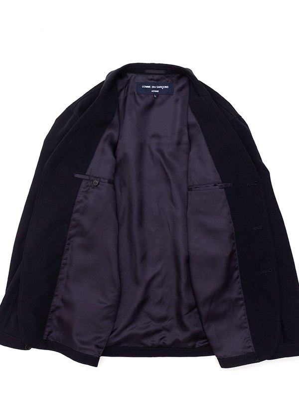Wool gabardine jacket-ウールギャバジンジャケット-COMME des GARCONS 