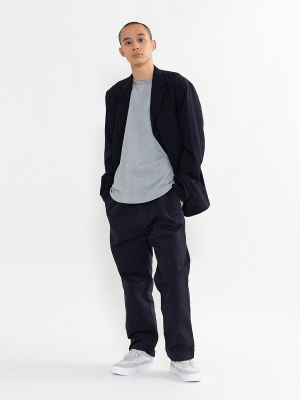 Wool gabardine jacket-ウールギャバジンジャケット-COMME des