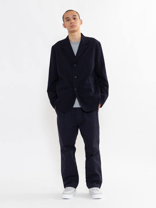 Wool gabardine jacket-ウールギャバジンジャケット-COMME des