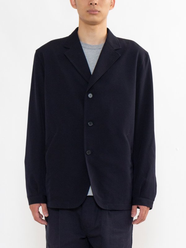 Wool gabardine jacket-ウールギャバジンジャケット-COMME des GARCONS 