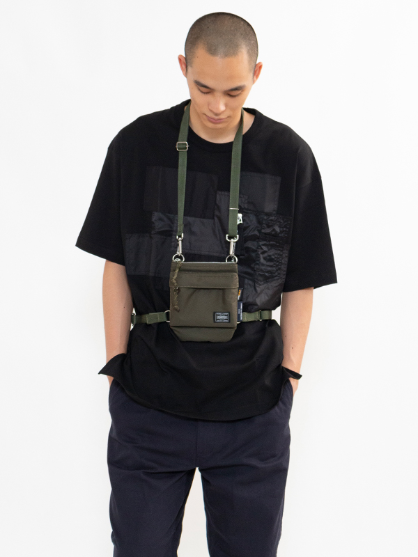 Ester cordura ox PORTER shoulder porch-エステルコーデュラオックス 