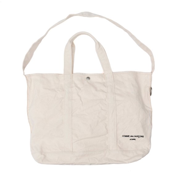 Cotton canvas tote bag -コットンキャンバストートバッグ-COMME 