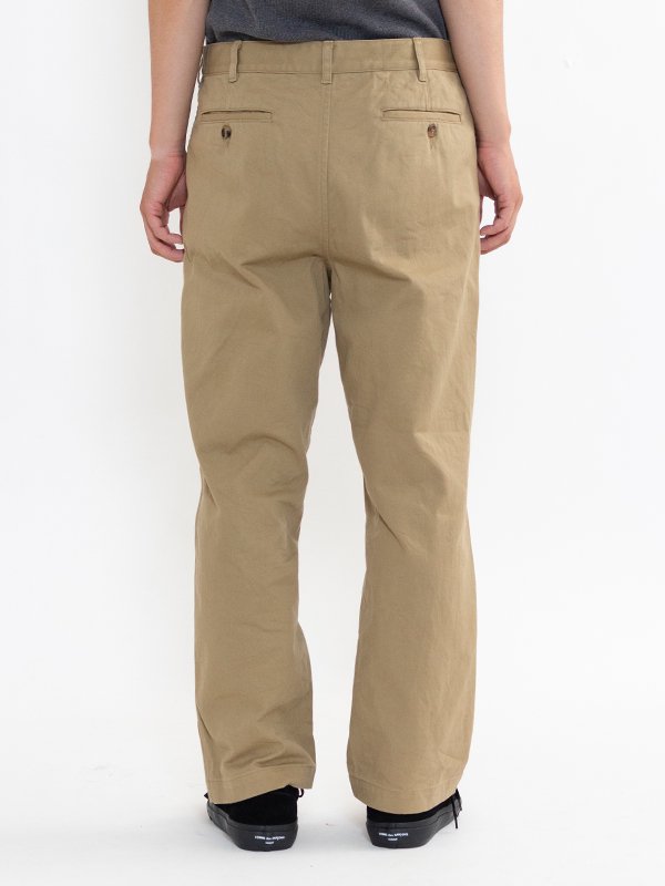Vintage selvedge chino pants-ビンテージセルベージチノパンツ-COMME 