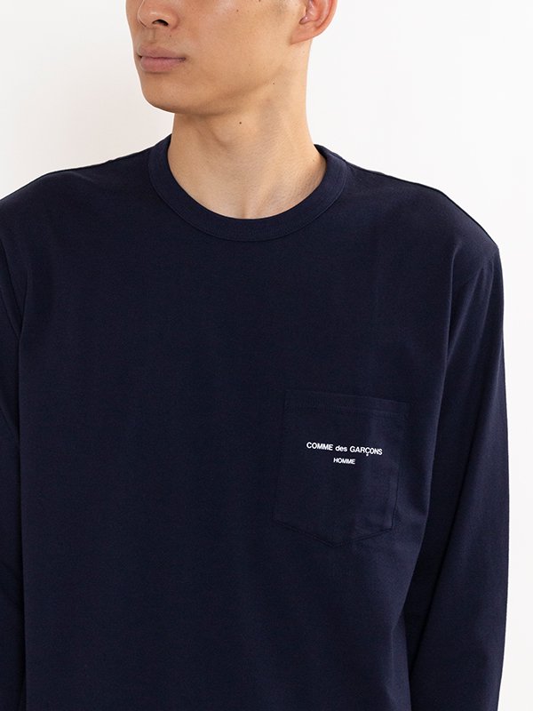Logo print long sleeve t-shirt-ロゴプリントロングスリーブTシャツ