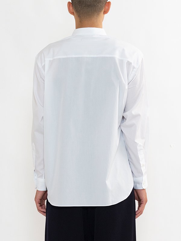 Cotton broadshirt-コットンブロードシャツ-COMME des GARCONS HOMME 
