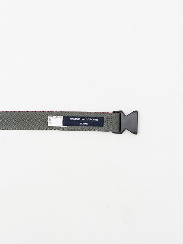 Nylon military belt-ナイロンミリタリーベルト-COMME des GARCONS HOMME(コムデギャルソンオム)通販| st  company