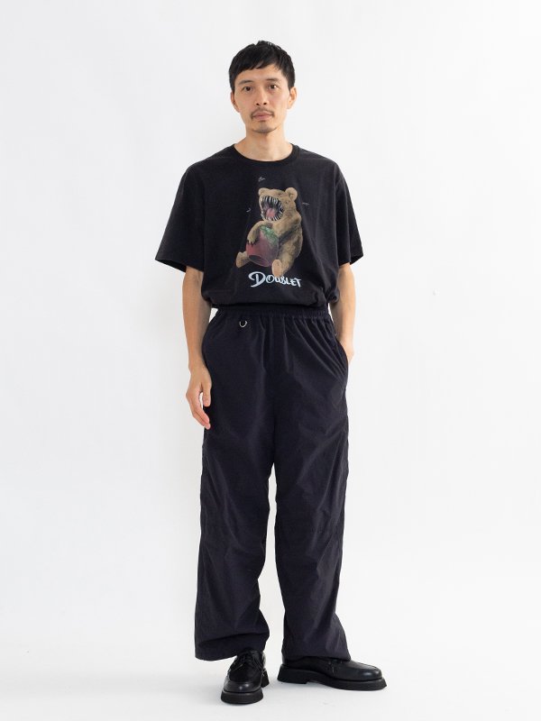 CHAOS EMBROIDERY-TRACK PANTS カオスエンブロイダリートラックパンツ