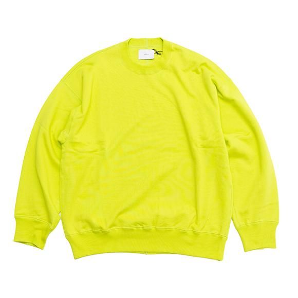 OVERSIZED UNTWISTED YARN SWEAT LS-オーバーサイズアンツイストヤーン