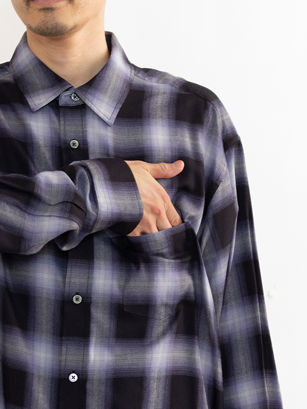 OVERSIZED STANDARD SHIRT-オーバーサイズスタンダードシャツ-stein