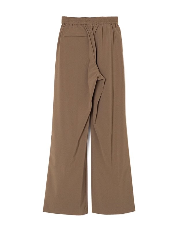 STRETCH WIDE LEG PANTS-ストレッチワイドレグパンツ-HYKE