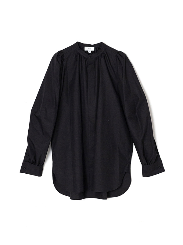 HYKE 23SS T/C BALLOON SLEEVE BLOUSE-