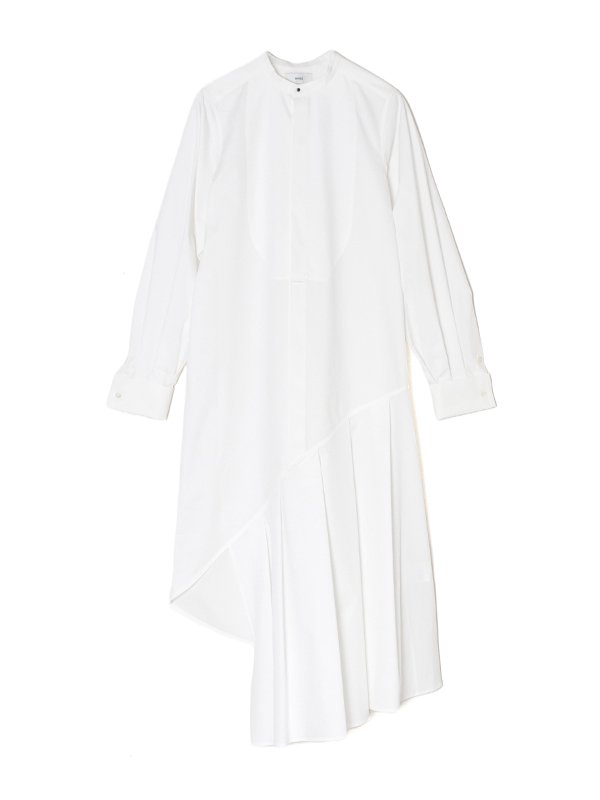 T/C BOSOM SHIRT DRESS-T/Cボソムシャツドレス-HYKE（ハイク）通販| st