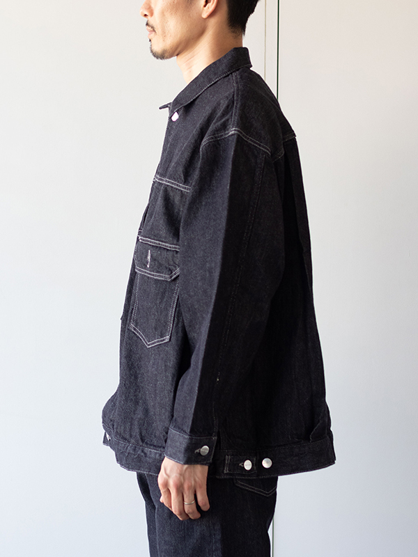 国内在庫】 graphpaper 23ss Denim Trucker Jacket | www.artfive.co.jp