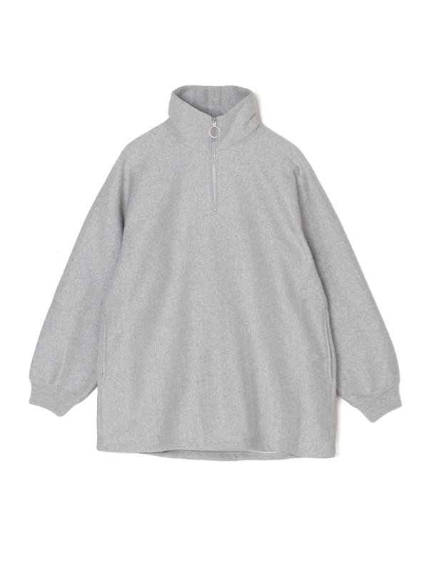 Athletic fleece harf zip p/o (BOYS)-アスレチックフリースハーフ