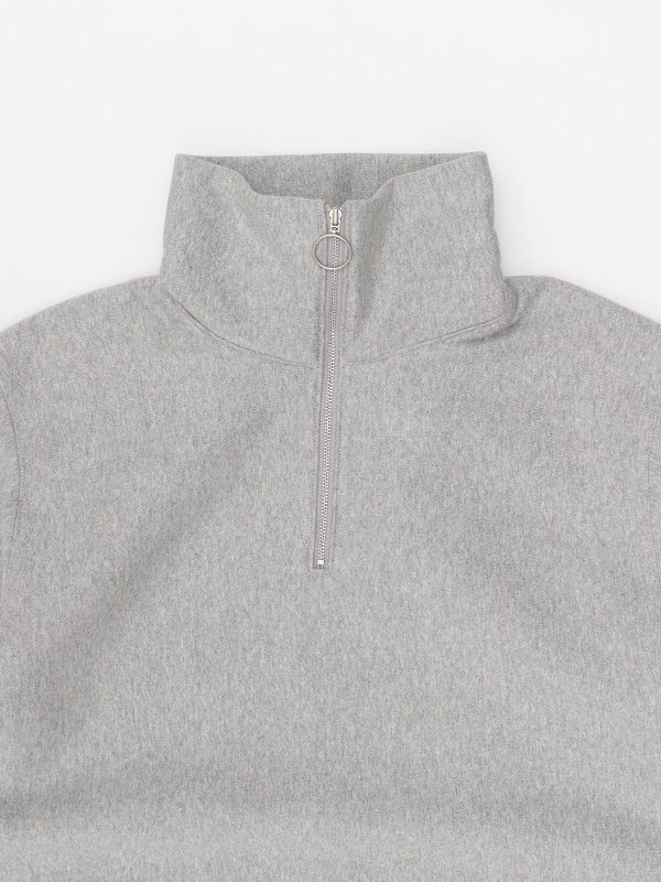 Athletic fleece harf zip p/o (BOYS)-アスレチックフリースハーフ