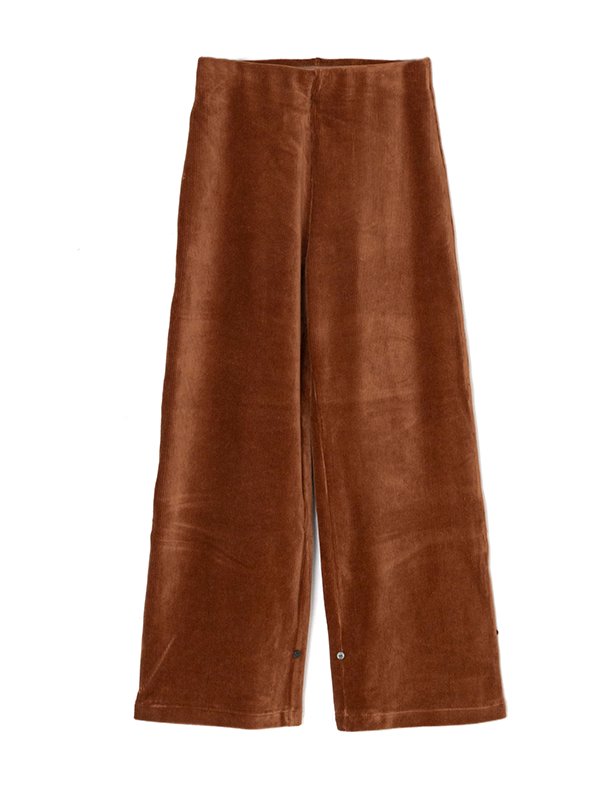 Corduroy like pile wide pants-コーデュロイライクパイルワイドパンツ