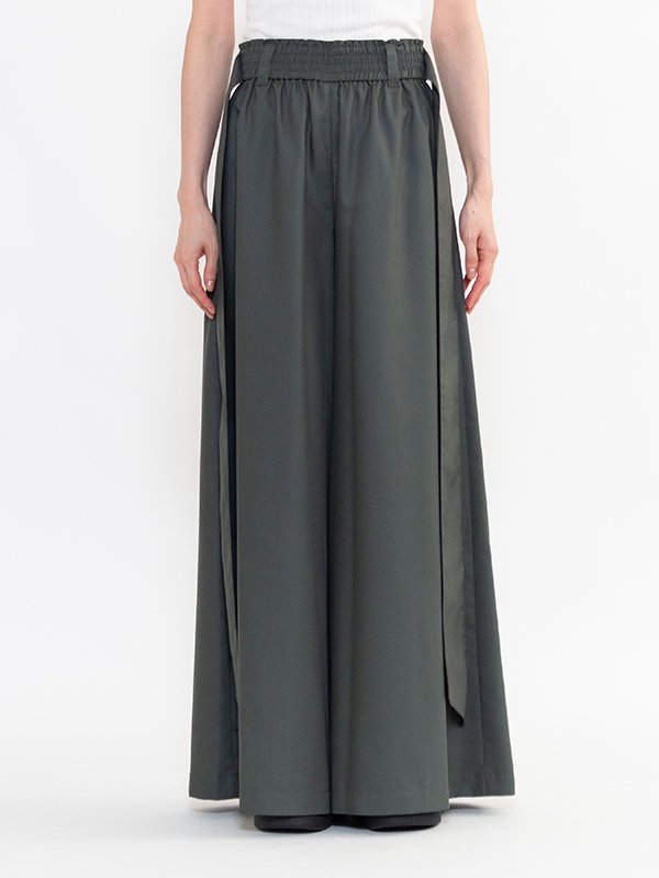 FD WIDE LEG PANTS-FDワイドレッグパンツ-HYKE（ハイク）通販| st company