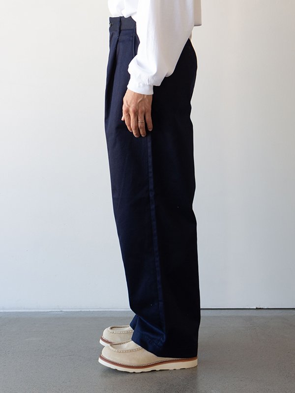 Westpoint Chino Wide Straight Trousers-ウェストチノワイド