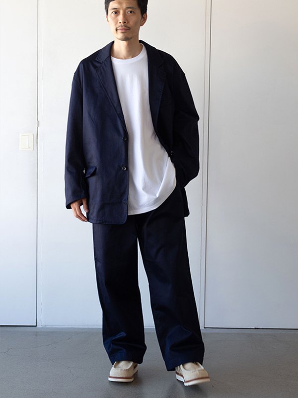 Westpoint Chino Wide Straight Trousers-ウェストチノワイド