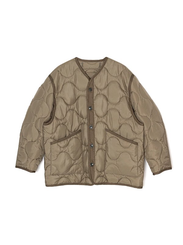【HYKE(ハイク)】 QUILTED LINER JACKET