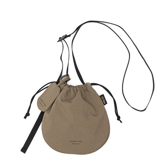 CORDURA DRAWSTRING BAG-コーデュラドローストリングバッグ-HYKE