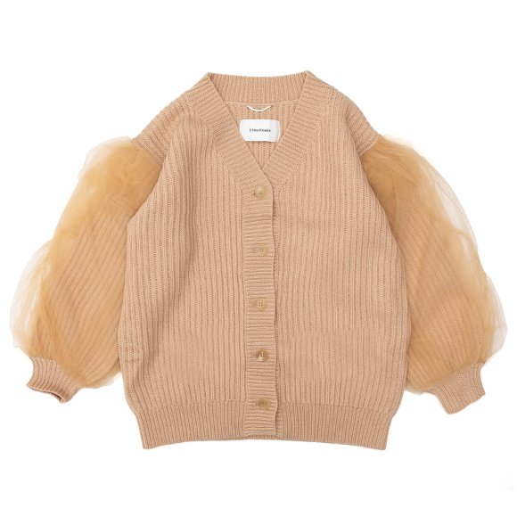 acka tulle knit cardigan チュールカーディガン-