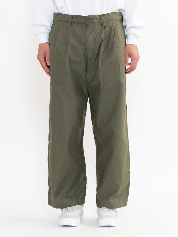 Cotton back satin x cotton ox pants-コットンバックサテンオックスパンツ-COMME des GARCONS  HOMME-通販| st company