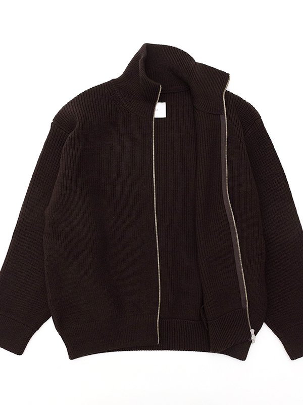 OVERSIZED DRIIVERS KNIT ZIP JACKET-オーバーサイズドライバーズ