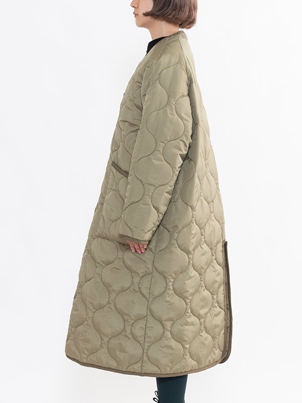 QUILTED LINER COAT-キルテッドライナーコート-HYKE（ハイク）通販| st