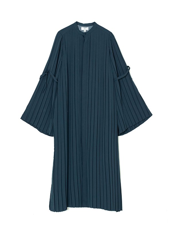 TAFFETA PLEATED DRESS-タフタプリーツドレス-HYKE（ハイク）通販| st ...