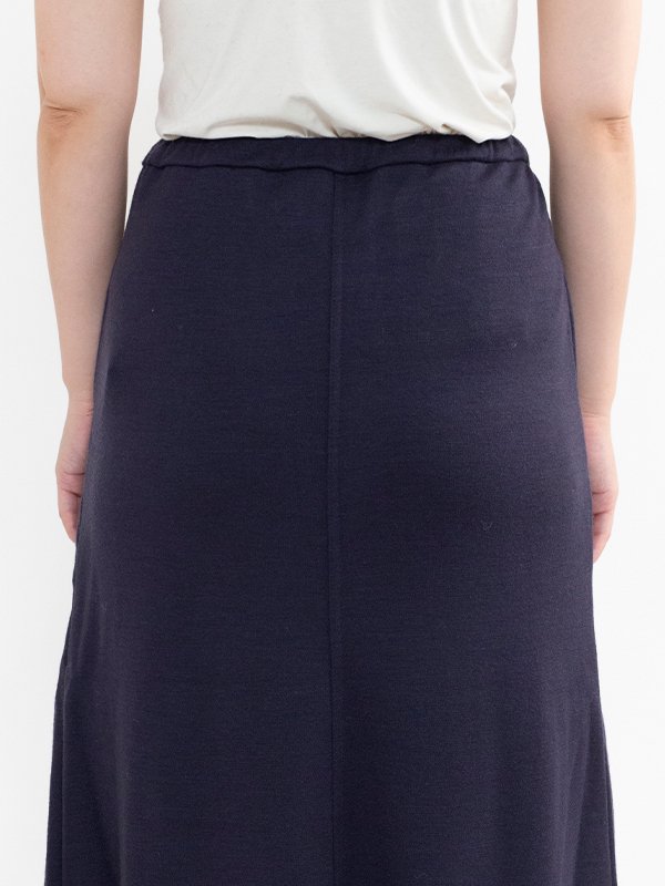 Asymmetry hem skirt-アシンメトリーヘムスカート-FLORENT