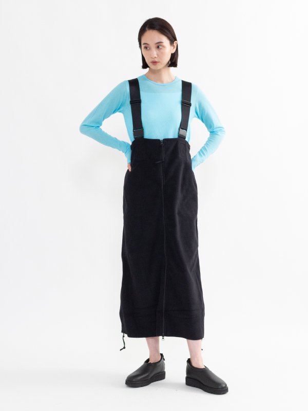 Polartec fleece salopette skirt-ポーラーテックフリースサロペット