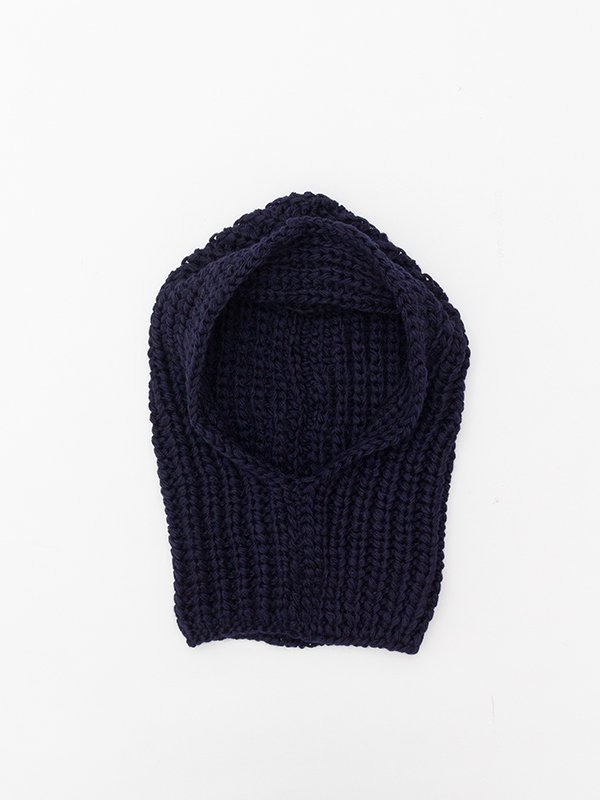 Wool knit hood-ウールニットフード-KIJIMA TAKAYUKI（キジマタカユキ