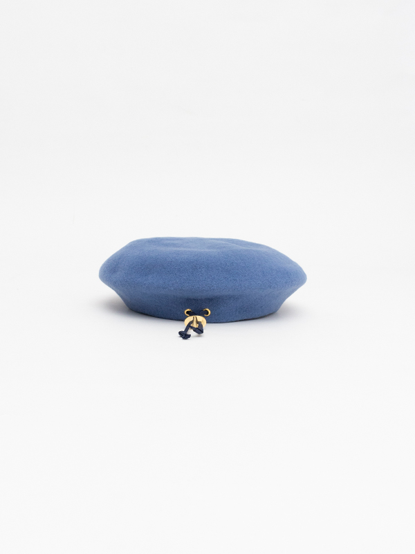 【超美品】現KIJIMA TAKAYUKI coeur日本製デザインウールベレー KIJIMA TAKAYUKI (キジマタカユキ) CASHMERE KNIT BERET
