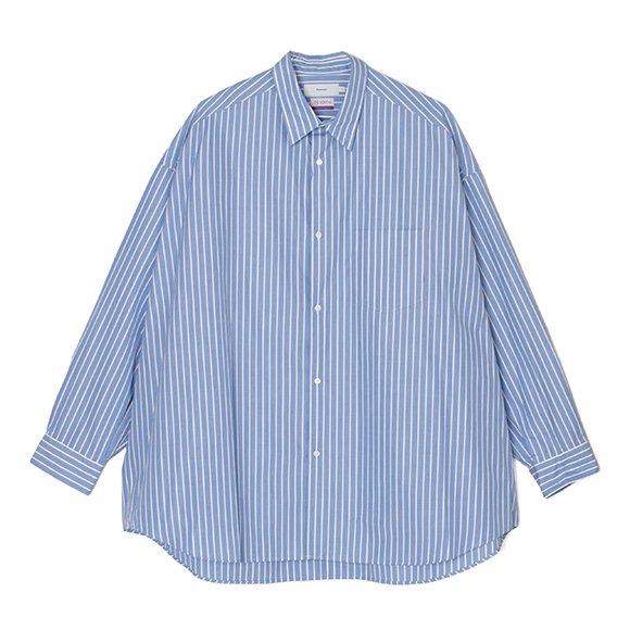 SOKTAS High Count Broad L/S Oversized Regular Collar Shirt-ハイ