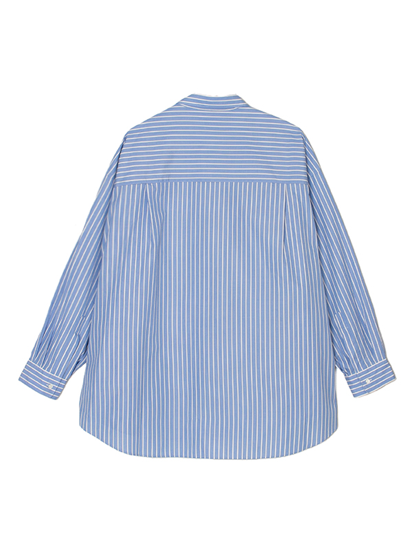 SOKTAS High Count Broad L/S Oversized Regular Collar Shirt-ハイ