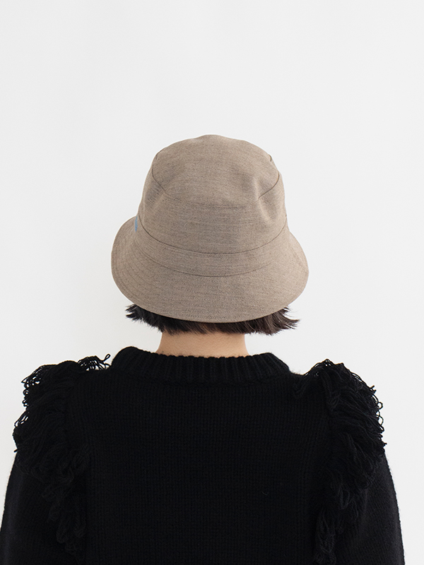 KIJIMA TAKAYUKI　バケットハット　サイズ3　212602 KIJIMA TAKAYUKI . 212602 Ventile Cotton Bucket Hat