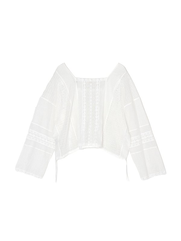 Lace blouse-レースブラウス-nowos（ノーウォス）通販| st company