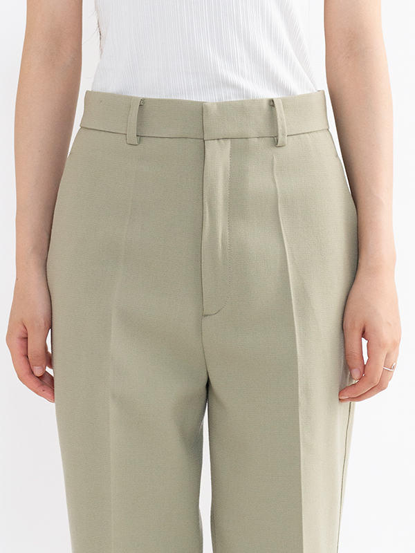 Double cloth straight leg pants-ダブルクロスストレート Double cloth straight leg pants-ダブルクロスストレート