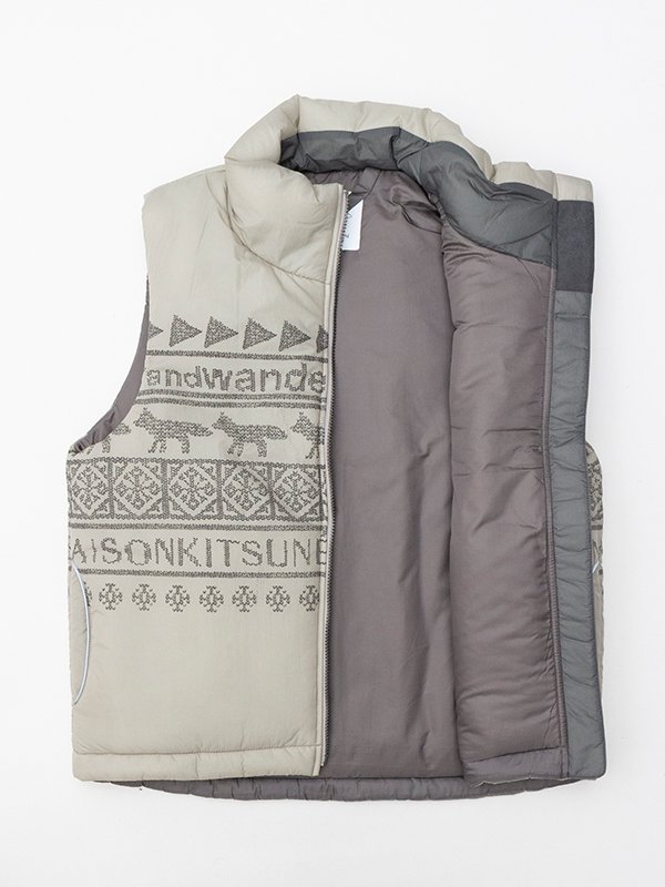 Midorikawa LINEN REVERSIBLE VEST - トップス